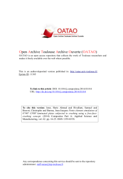 Finite element simulation of 0&deg;/90&deg; CFRP laminated plates subjected
