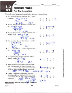 ,.,&bdquo;. , \ Inequalities