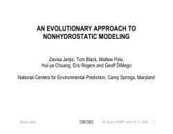 An Evolutionary Approach - Weather Research and Forecasting Model