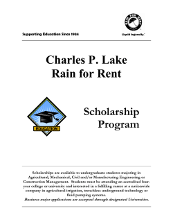 Charles P. Lake Rain for Rent