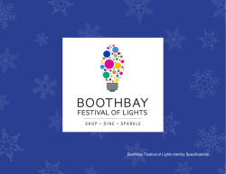 Brand Specs - Boothbay Festival of Lights