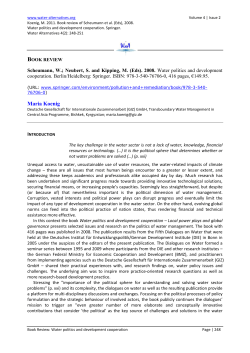 Full Text - PDF - Water Alternatives