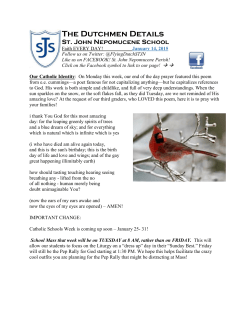 The Dutchmen Details - St. John Nepomucene