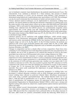 311 rays to bombard a material. Upon bombardment, the material