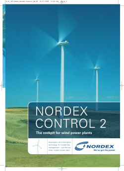 nordex control 2 wind farm portal