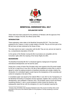 beneficial ownership bill 2017