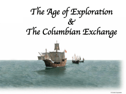 The Age of Exploration - Garnet Valley School District