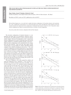 Educa&ccedil;&atilde;o - Qu&iacute;mica Nova