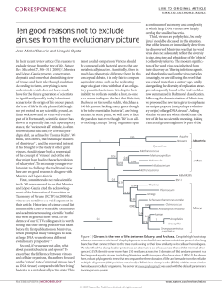 Ten good reasons not to exclude giruses from the evolutionary picture