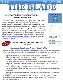 2017 Winter Newsletter