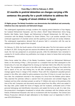 22 months in pretrial detention on charges carrying a life sentence