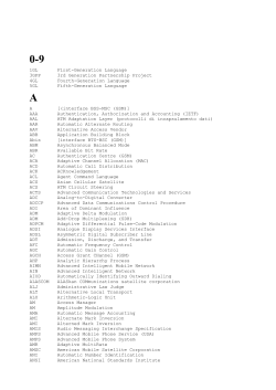 1GL First-Generation Language 3GPP 3rd Generation