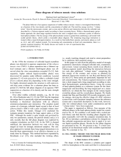 Phase diagram of tobacco mosaic virus solutions