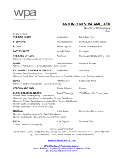 antonio riestra, amc, ačk - Worldwide Production Agency