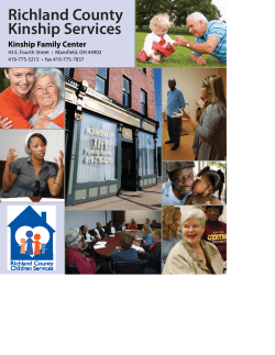 Kinship Care - Richland County Children Services