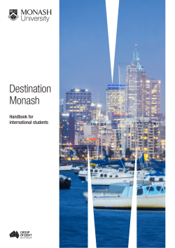 Destination Monash