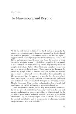 Hiding in Plain Sight: The Pursuit of War Criminals from Nuremberg