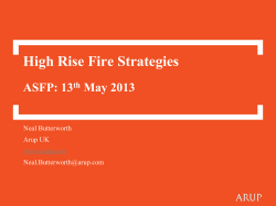 High Rise Fire Strategies - Association for Specialist Fire Protection