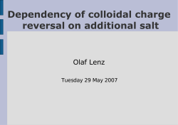 Dependency of colloidal charge reversal on