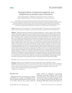 Emergent effects of structural complexity and temperature on