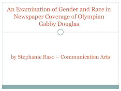 Examination of gender and race in forming