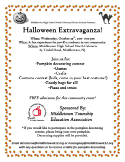 Halloween Extravaganza!