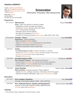 Innovator - Matthieu Sonnati