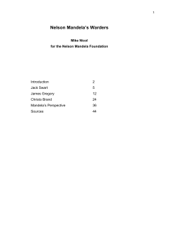 Nelson Mandela`s Warders - Nelson Mandela Foundation