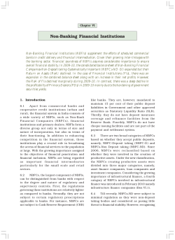Non-Banking Financial Institutions