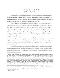Article by Thomas W. Goodhue