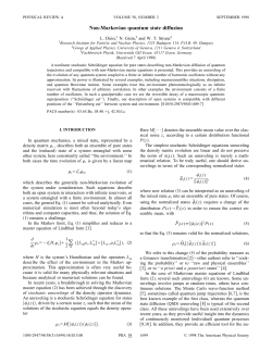 Non-Markovian quantum state diffusion