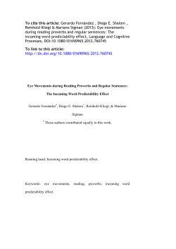 To cite this article - The Mind Research Repository