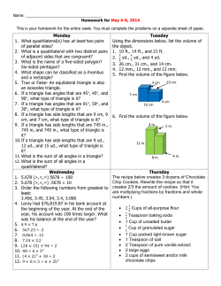 2. What is a quadrilateral with two distinct pairs of