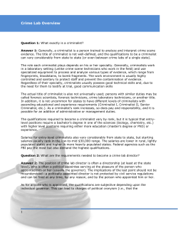 Introduction to the U.S. Constitution and Criminal Justice System