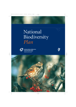 National Biodiversity Plan