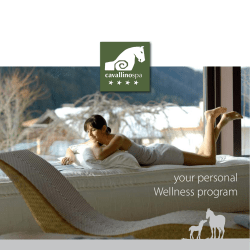 Spa Folder - - Romantik Hotel Welschnofen