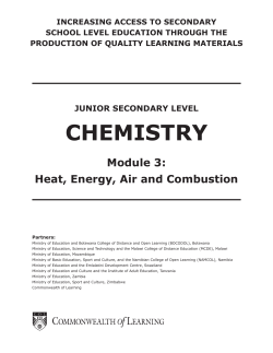 Chemistry - Module 3