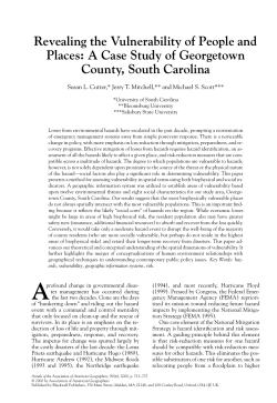 Revealing the Vulnerability of People and Places