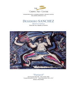 sanchez - The Griffis Art Center