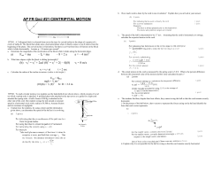 AP Quiz #z21 Centripital Force AP FR Quiz #21 Centripital Force