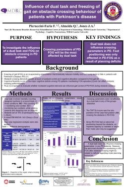 Apraxia in Parkinson`s disease