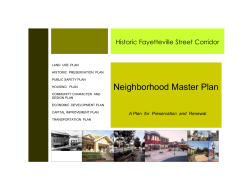 Historic Fayetteville Street Corridor