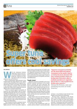 Super tuna offers cool savings