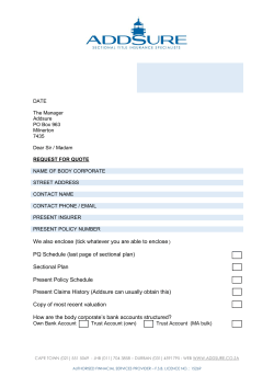 We also enclose (tick whatever you are able to enclose PQ