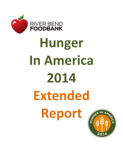 Hunger in America 2014