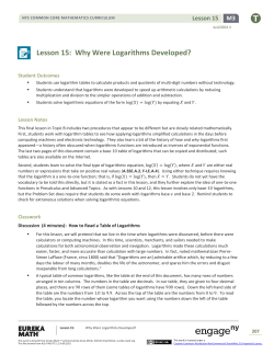 Lesson 15 - EngageNY