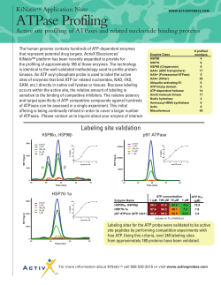 ATPase Application Note