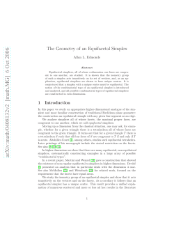 arXiv:math/0408132v2 [math.MG] 6 Oct 2006