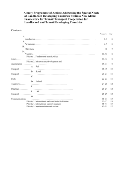 Almaty Programme of Action