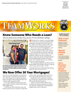 We Now Offer 30 Year Mortgages! Know Someone Who Needs a